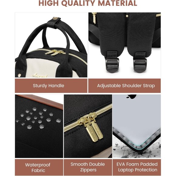 Cute 14-Inch Mini Backpack Purse - Perfect Gift for Fashion-Forward Women - Picture 6 of 9